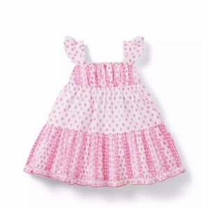 Janie and Jack Serena Williams Collection.  Pink Floral Dress